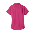 Port Authority Women's Short Sleeve SuperPro Twill Shirt.