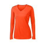 Sport-Tek Women's Long Sleeve PosiCharge Competitor V-Neck Tee