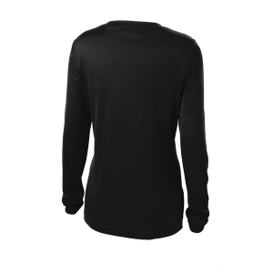 Sport-Tek Women's Long Sleeve PosiCharge Competitor V-Neck Tee