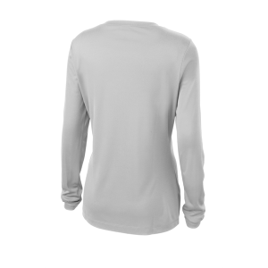Sport-Tek Women's Long Sleeve PosiCharge Competitor V-Neck Tee