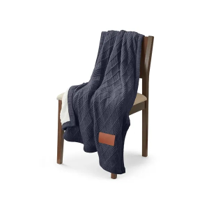 Leeman Trellis Knit Blanket