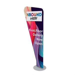 80"H EuroFit Angle Banner Display Kit
