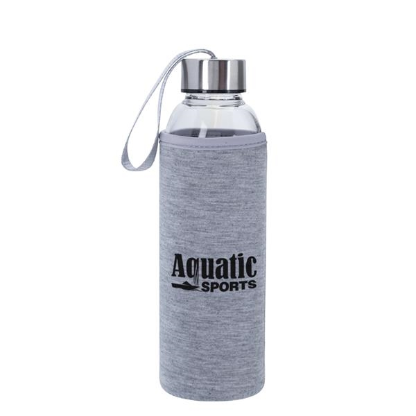 18 Oz Aqua Pure Glass Bottle Idlebrook Promotions Employee T Ideas In Burlington 5232